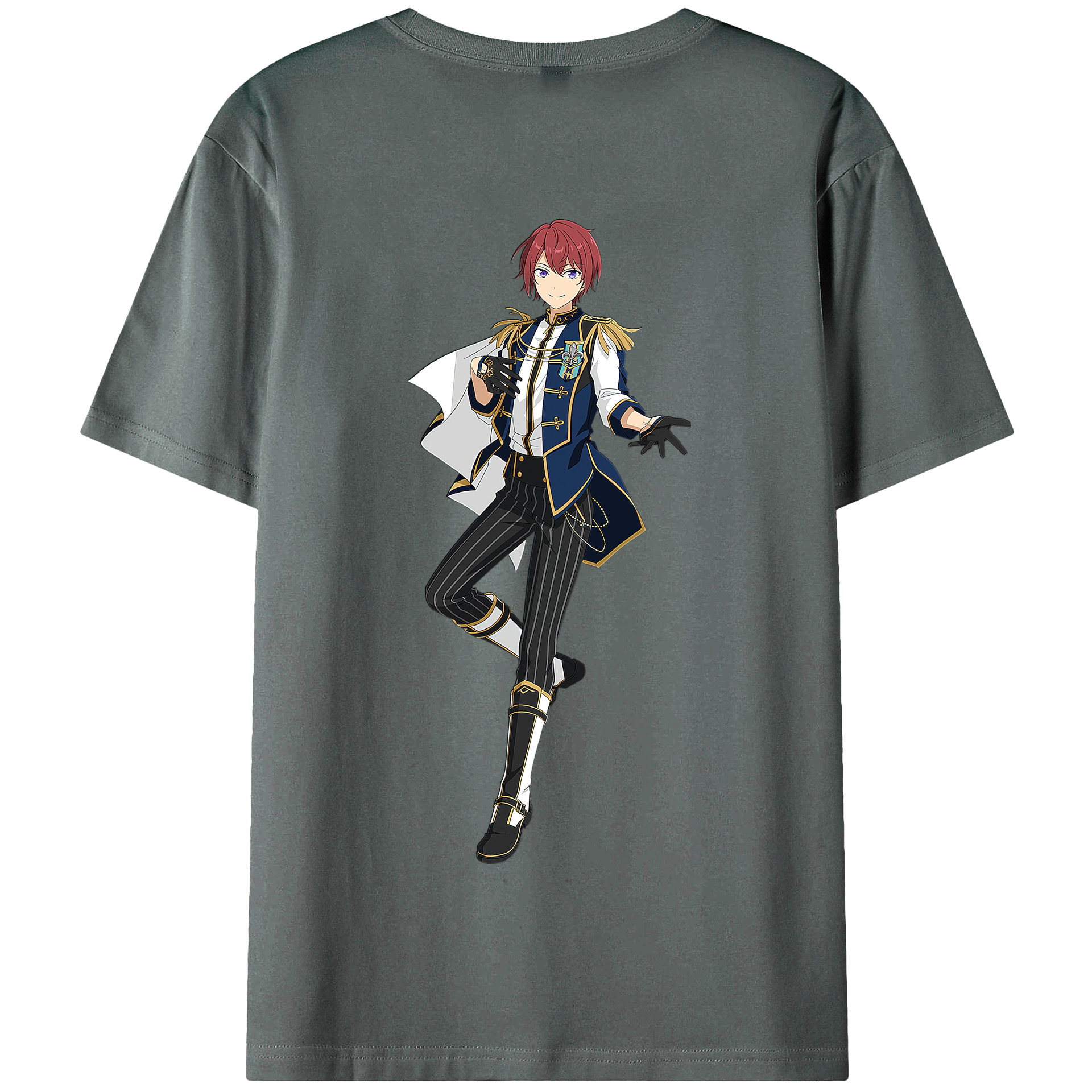 （画像用） あんさんぶるスターズ! Ensemble Stars 綿100％半袖Tシャツ（背面プリント）